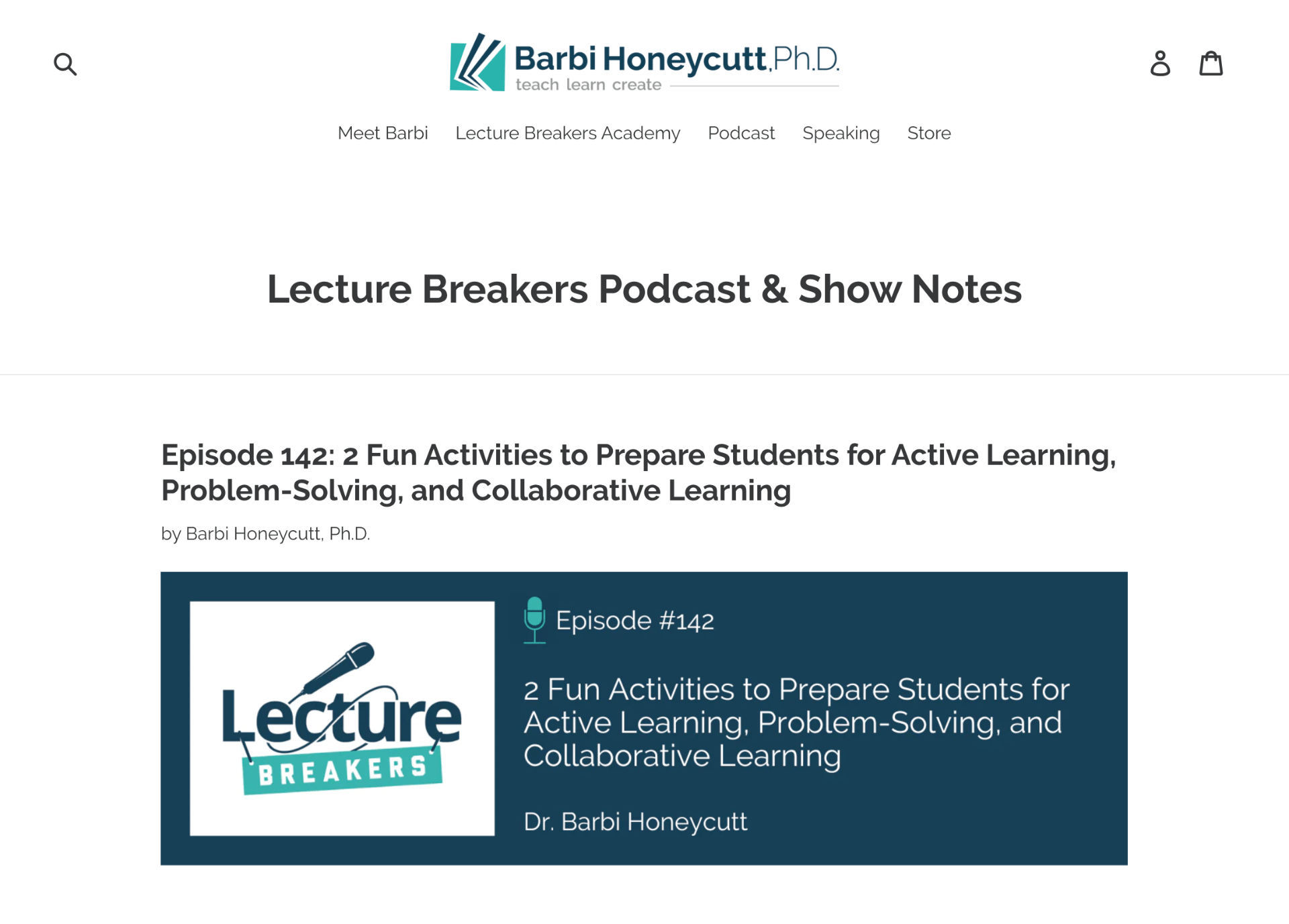 Lecture Breakers